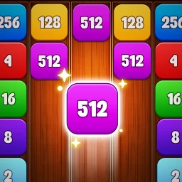 Wood Number Merge simgesi